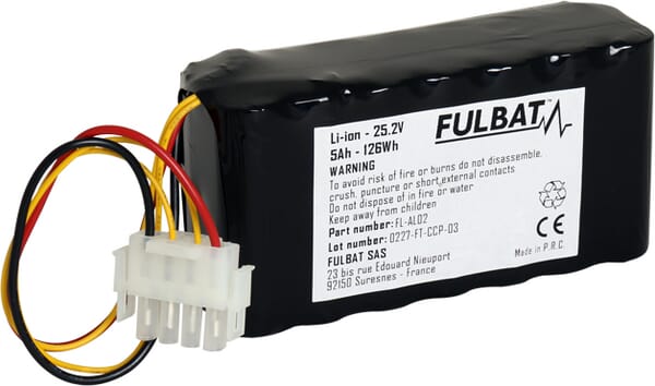 Batterie 25.2V 5 Ah Li-ion — réf. FB560602