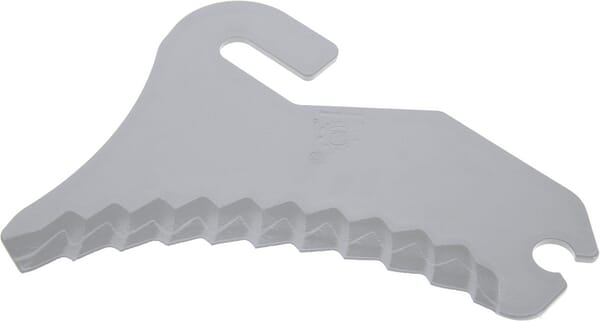 Couteau de presse à balles rondes L=330 mm, revêtement en tungstène, compatible avec McHale · réf. CKN000147NC