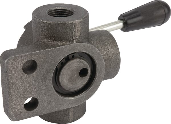 Vanne a 3 voies T 1/2 BSP vue 3