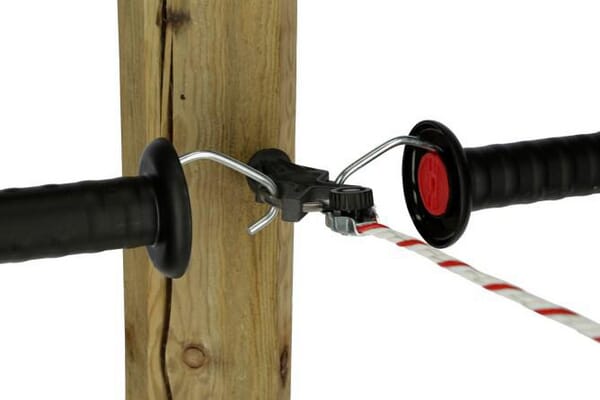 Isolateur de portail X³ galvanisé, noir, 6 pièces vue 2