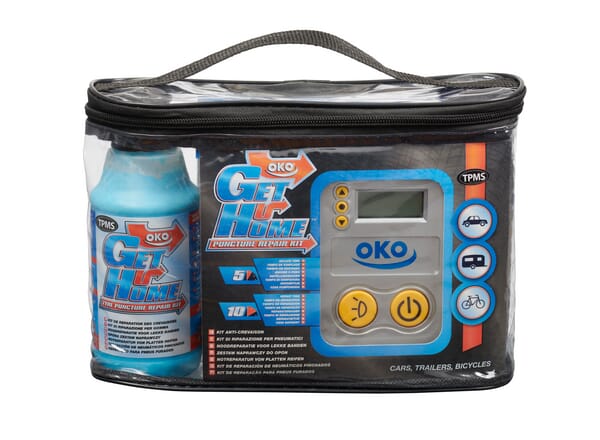 Compresseur de pneu et kit d'étanchéité « Get U Home » · réf. WA8200
