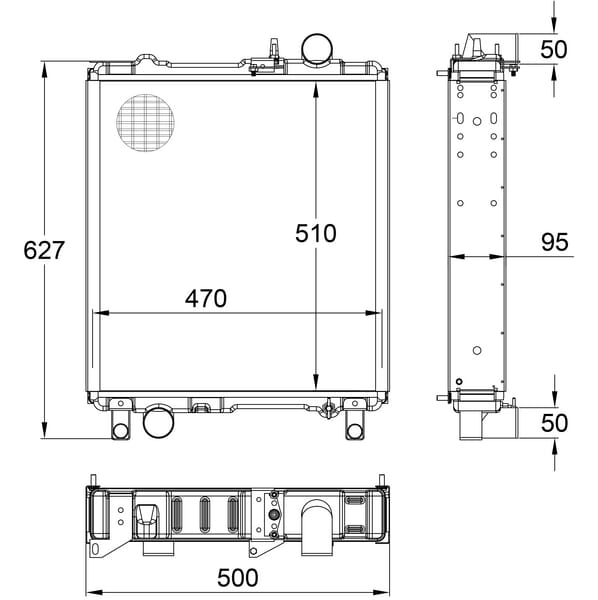 Radiateur JD vue 4