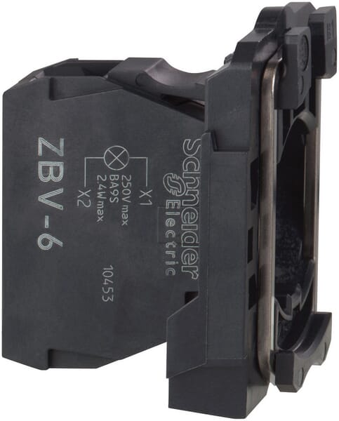 Porte-lampe BA9S, max 2,3 W · réf. ZBV6