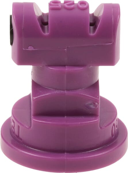 Buse à double jets plat TTJ 110° 25 violet plastique TeeJet · réf. TTJ60110025VP