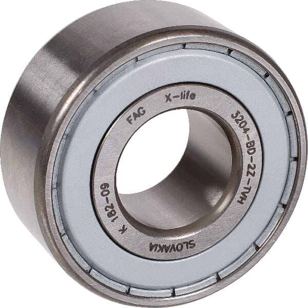 Roulement à billes à contact oblique 20x47x20.6mm INA/FAG — réf. 3204BZZTVH