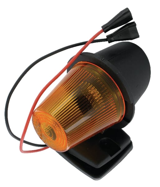 Clignotant rond orange EA40mm — réf. LA8802