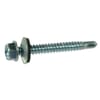 DIN 7504KNEO self-drilling screws with hexagon flange head and neoprene ring, zinc-plated