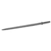 Loader tine, straight, star section 50x850mm, pointed tip with Ø17 roll pin, black, FST