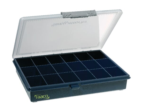 Boîte d'assortiment 18 cases Assorter 5-18 Raaco · réf. 136167