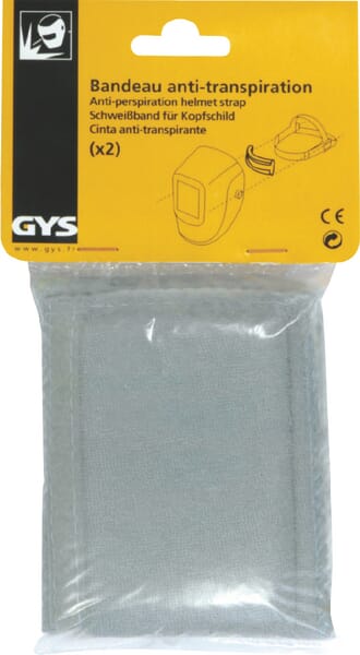 Antiperspirační pásky svářečské přilby GYS