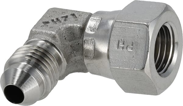 Otočné koleno 7/16" JIC SS