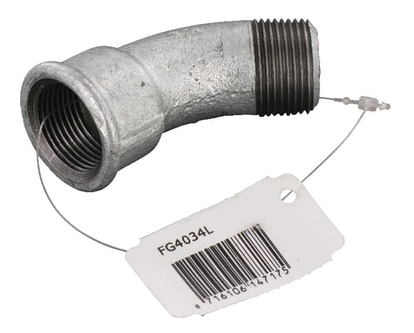 Oblouk 45° poz.vnit/vněj. 3/4"