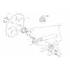 Swinging arm D500-Z 348 F RE