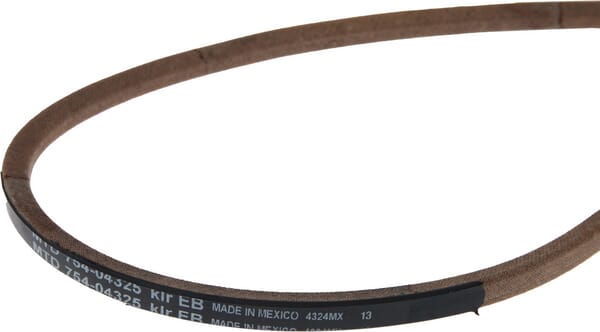Courroie trapézoïdale 125" — réf. 75404325