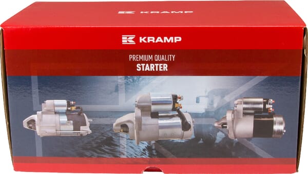Démarreur 12V 3,2 kW 10 dents, Kramp vue 5