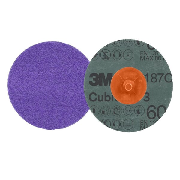Disque en fibre Cubitron™ 3 Roloc™ 1187C 51 mm K60 — réf. 7100331745