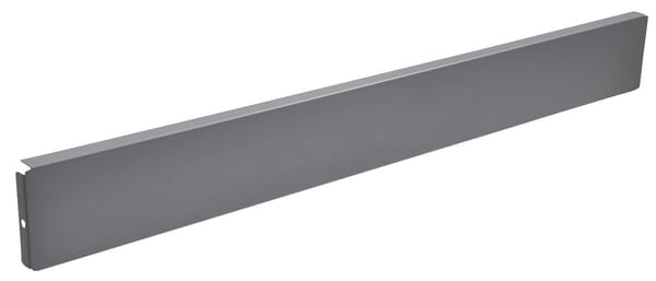 Kryt 6x66,5 cm, šedý hliník