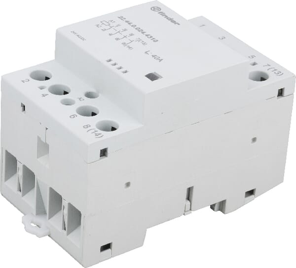 Contacteur 4NO 40A 24VUC · réf. 224400244310