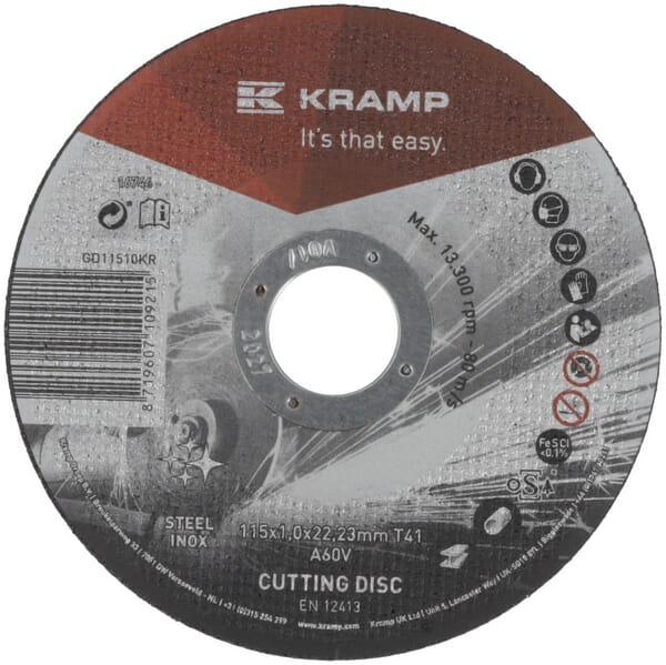Disque à couper 115x1,0mm — réf. GD11510KR