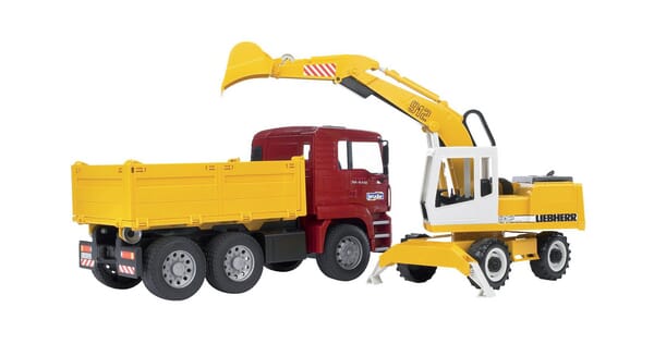 MAN Camion et Excavatrice · réf. U02751