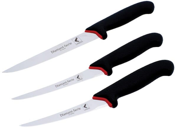 Sada nožů černá 3 kusy, La-Va