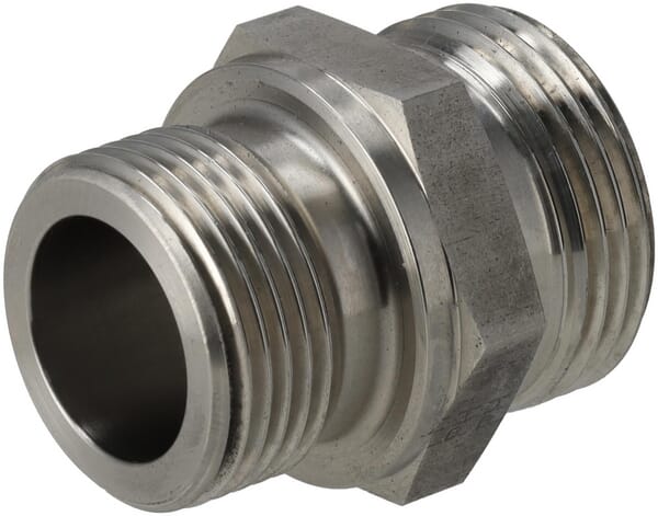 Raccord à filetage mâle 12L x 1/2" BSP SS · réf. GES12LR12SS