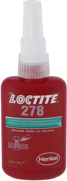Frein-filet 278 50ml, haute résistance, Loctite — réf. LC1117477