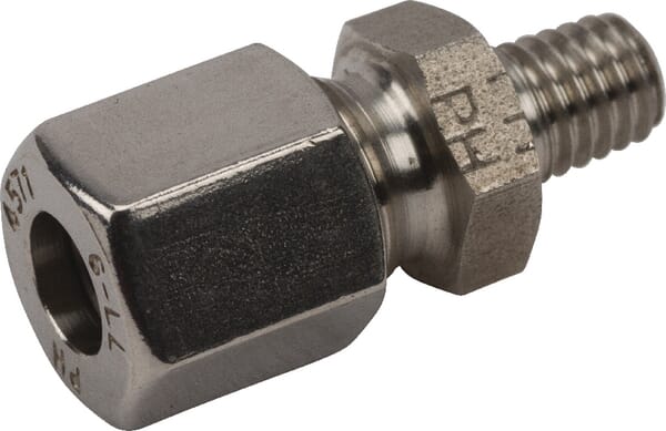 Raccord à visser 6LL M6 inox — réf. CLGEV6LLM6KRVS