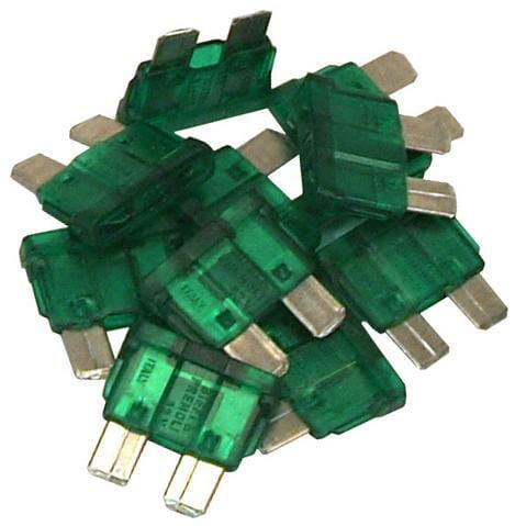 Fusible lame standard 32V 30A Longueur 18,6mm vert (x50) · réf. VLC4518