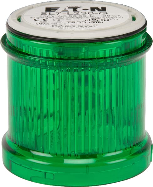 Colonne de signal. + LED verte — réf. SL7L230G
