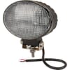 Arbeidslykt LED, 36W, 2760 lm, oval, 10/30V, 144x85x96 mm, flomlys, 12 LED-er, Kramp