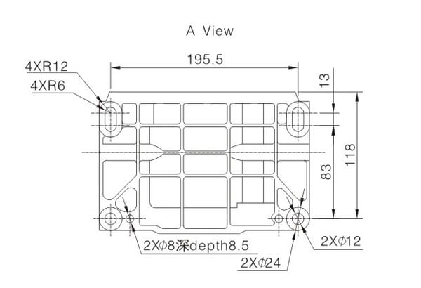 Loncin G270 1-cyl 8 hk 25x60 mm - Motorer Med Horisontal Axel - G270FA - 6