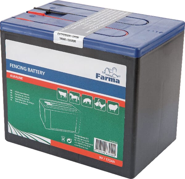 Alkalická baterie 9V 175Ah