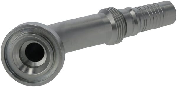 Raccord à sertir 4SH-DN20 avec flasque ø44,5 mm 45° · réf. SFLH201645G2