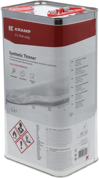Diluant synthétique 5L Kramp — réf. 960012BKR