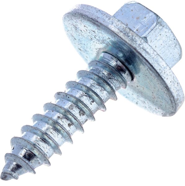 Vis auto-perforante 4,8x19mm, tête hexagonale 8mm, DIN 6901 Kramp — réf. 69014819P100