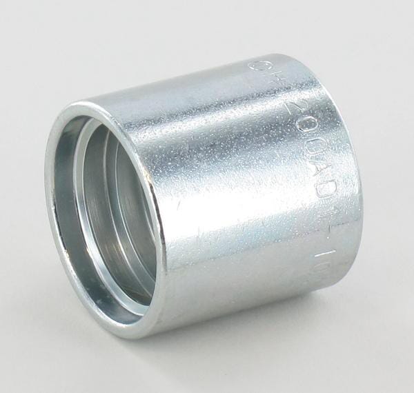 Jupe à sertir Ø32x30,5mm DN16 acier / zingué Alfagomma · réf. SFAD116