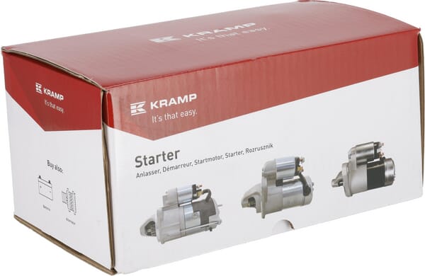 Démarreur 12V 1,2kW, 9 dents, CW vue 4