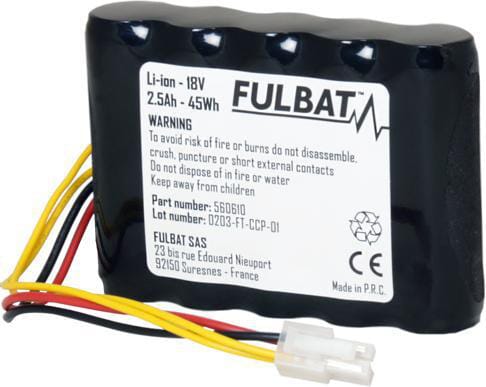 Batterie Li-Ion 18V 2500 mAh — réf. FB560610