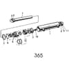 06 Cilindro idraulico per regolazione della larghezza del solco anteriore DXL