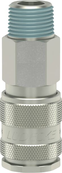 Raccord rapide f.mâle BSP 1/2" · réf. ESAI12A