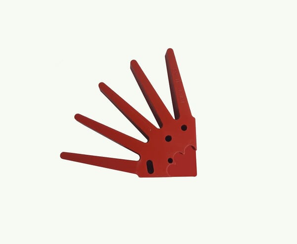 Disk plečky MINIMAXI 540 (1/4), tvrdé hroty