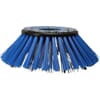 Gutter brooms for sweeping machines and grate cleaners