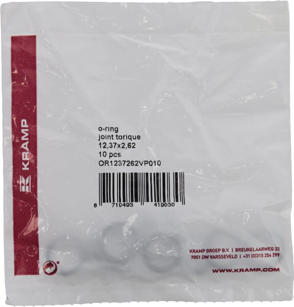 Joint torique 12,37 x 2,62 75 shore Viton 10x — réf. OR1237262VP010