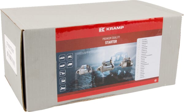Démarreur 12 V 2,0 kW 15 dents, Kramp vue 4
