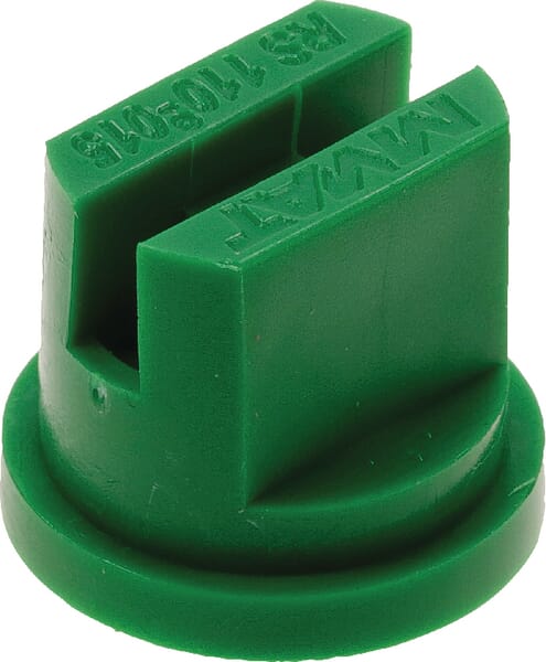 Buse à jet plat RS 110° 15 vert plastique MMAT · réf. RSMM110015