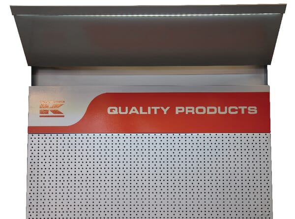Panneau LED blanc/alu 100 cm — réf. 57402260X