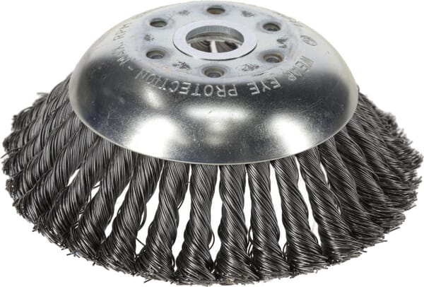Brosse à désherbage 150x60 Acier, trou Ø20/25,4 · réf. SRKO0230003