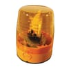 Rotating beacon Halogen, 12V, housing: yellow, bolt on, Ø 147mm x190.5mm, JuniorPlus by Hella