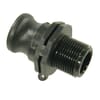 Quick coupling male coupler with male thread Polypropylene
